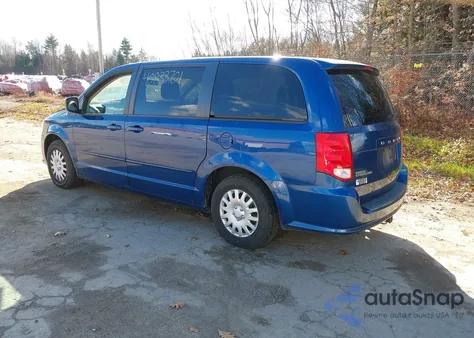 2011 Dodge Grand Caravan Express из США, поврежденный, VIN 2D4RN4DGXBR690214